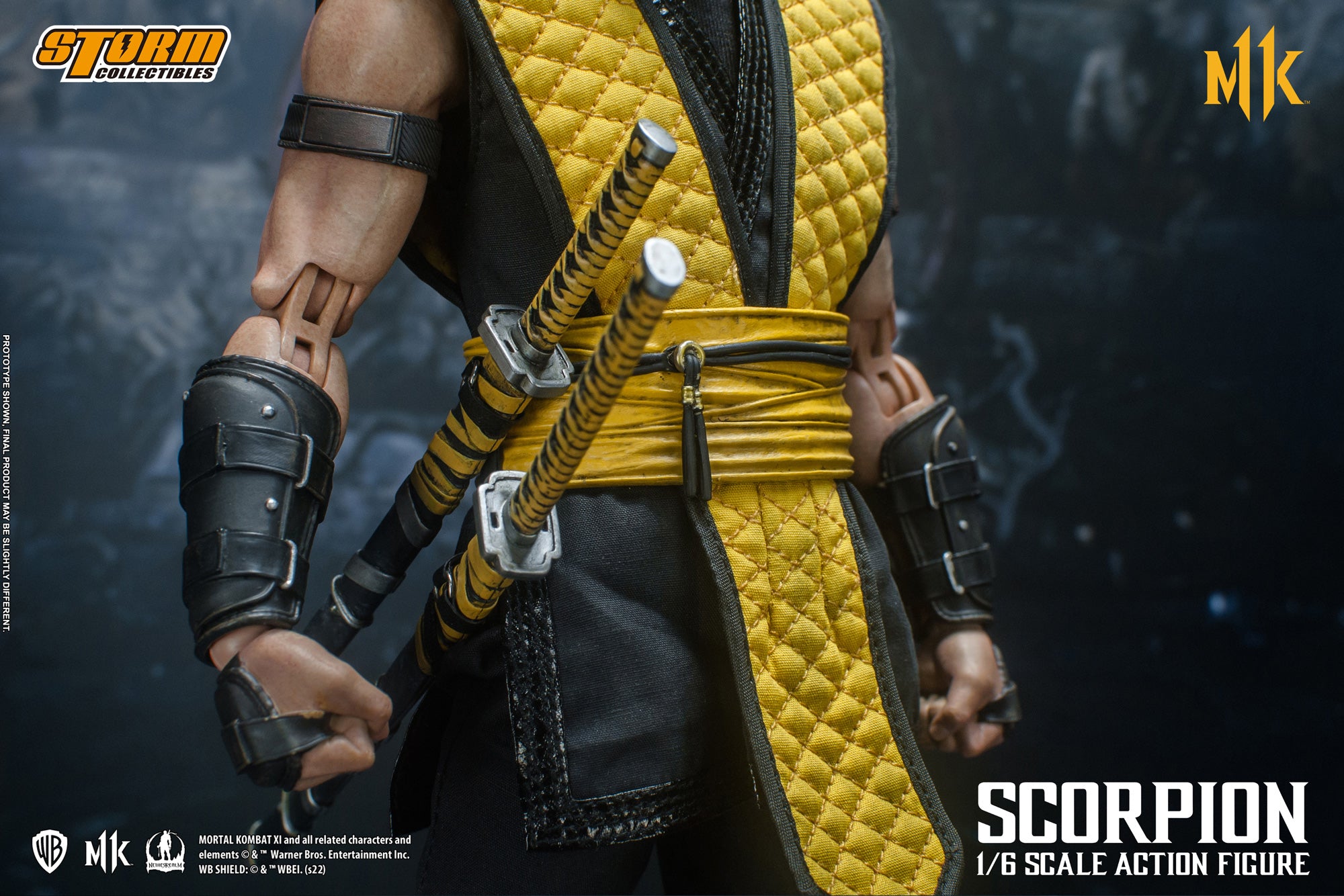 Storm Collectibles 1/6 Scale Mortal Kombat Scorpion Action Figure - High - Quality Collectible Toy