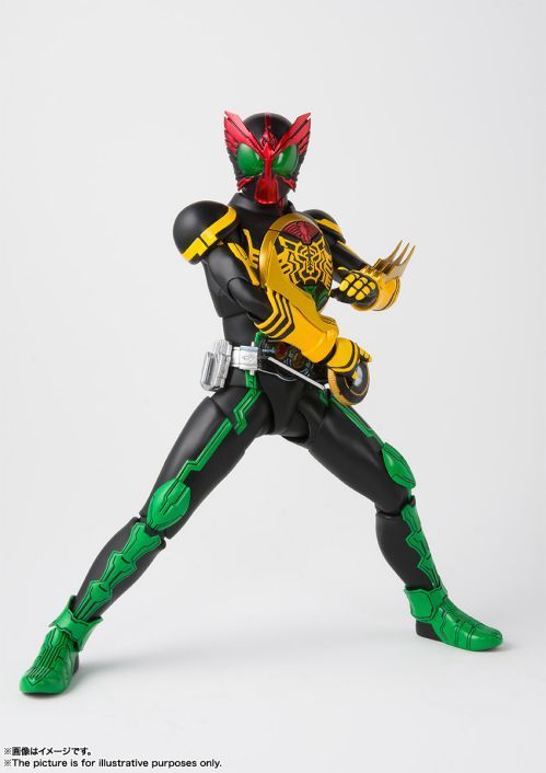 SH Figuarts Shinkocchou Seihou Action Figure - Kamen Rider OOO Tatoba Combo