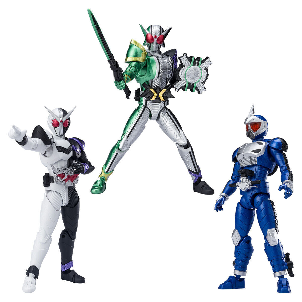 Exclusive SHODO XX Kamen Rider W Action Figures Set