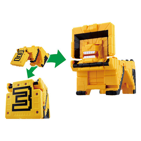 DX Wild Tousai King Cubes Set (Including Cubes from 1 to 9 for Action Figures)