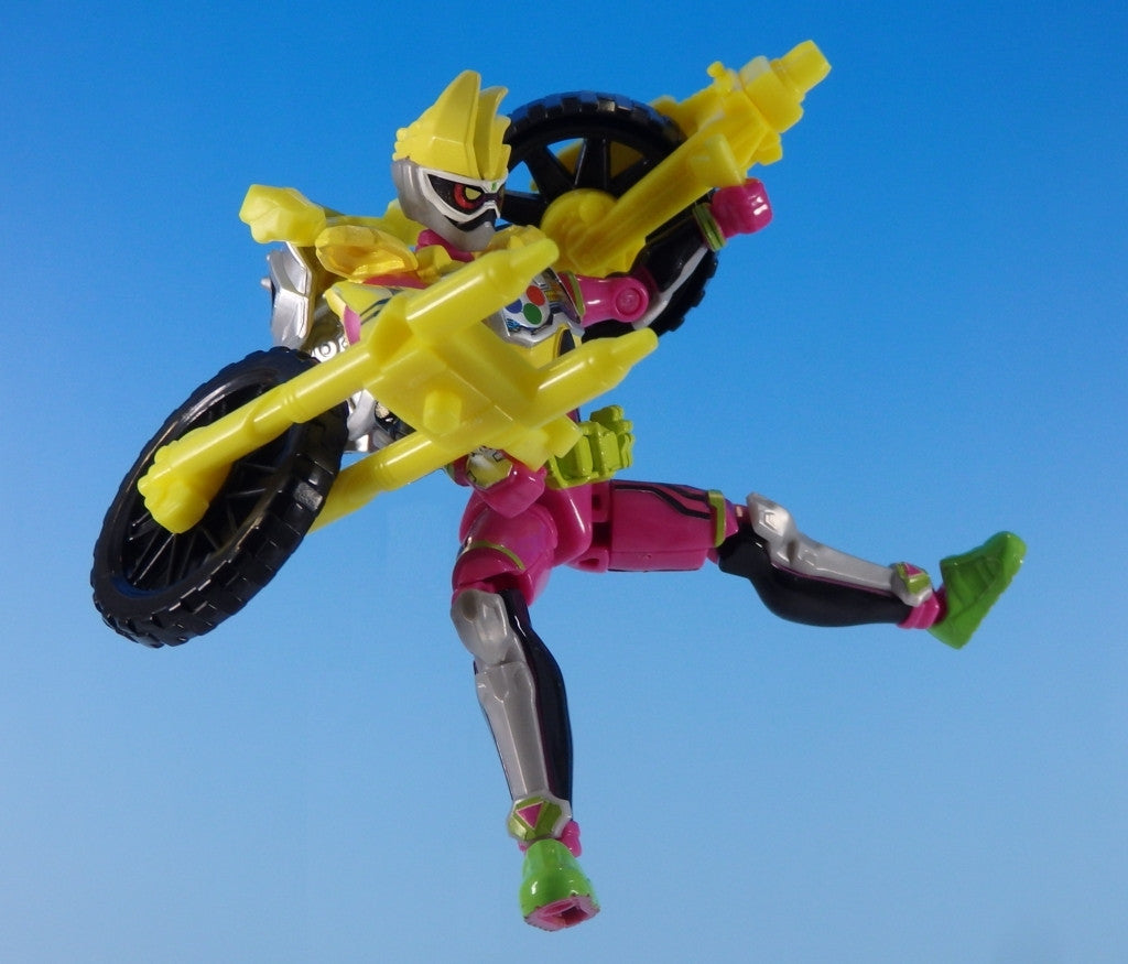 Ex - Aid Bike Action Gamer Level 0 Set with Medals and Cards