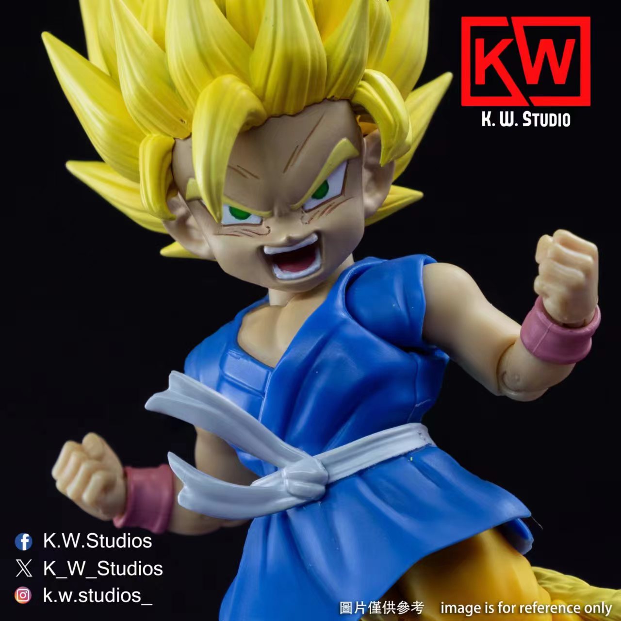 KW Studio KW003 Super Ape Levels 1 and 2 Headset - Optional Upgrade Parts for SH Figuarts Son Goku GT