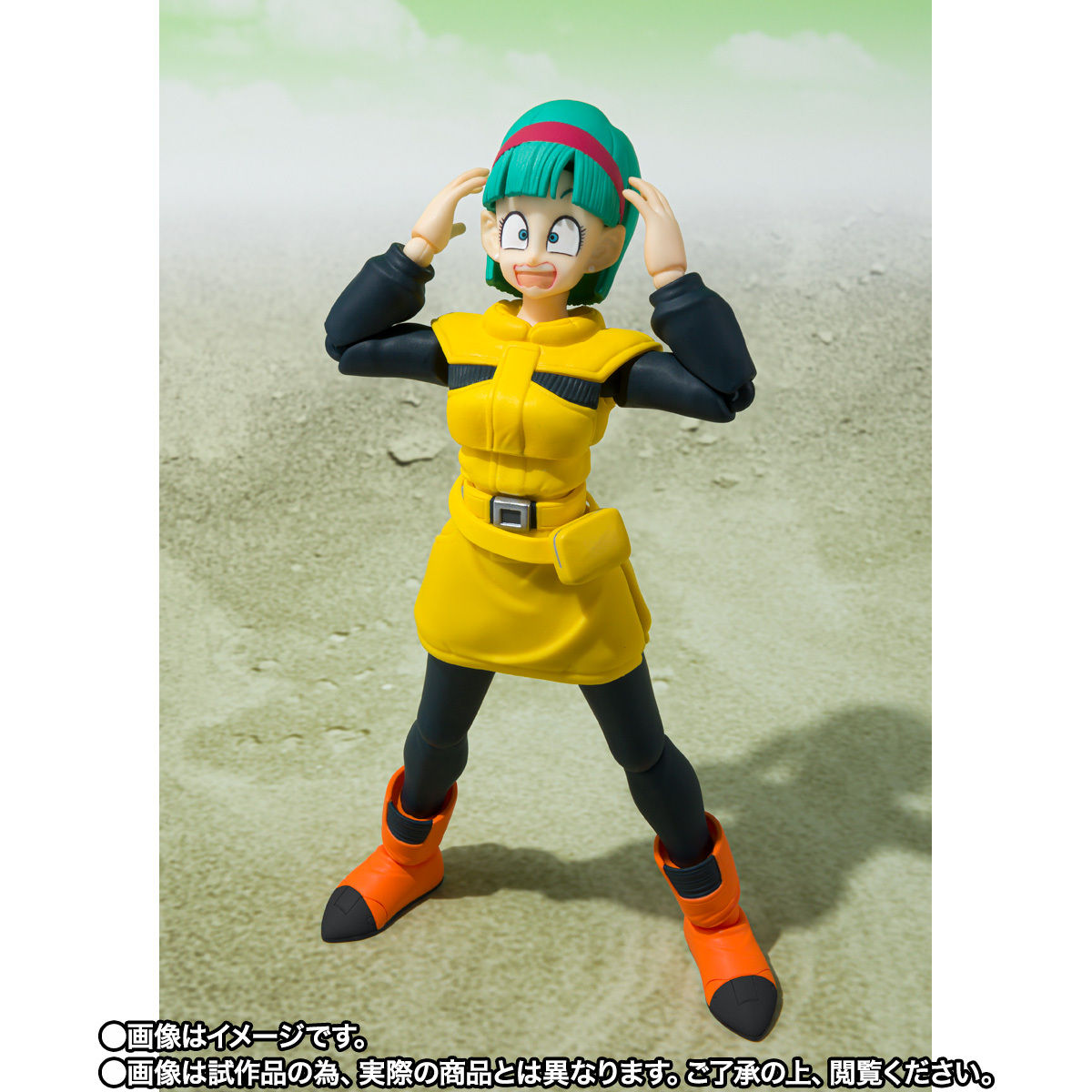 SH Figuarts Action Figure - Bulma on the Journey to Planet Namek