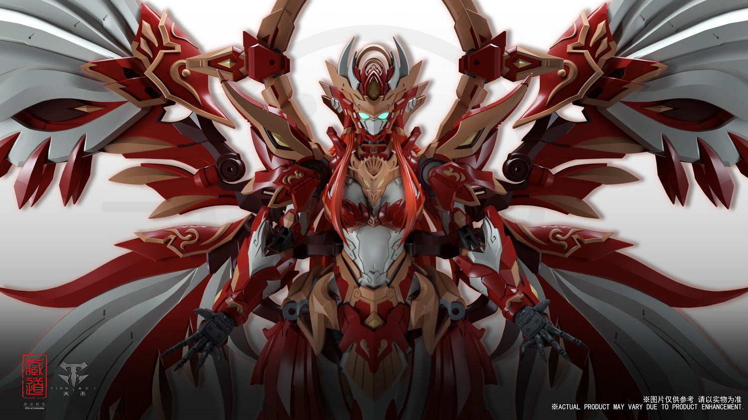 Collectible Zen CD-03 Vermillion Bird Alloy Die - cast Action Figure for Collectors