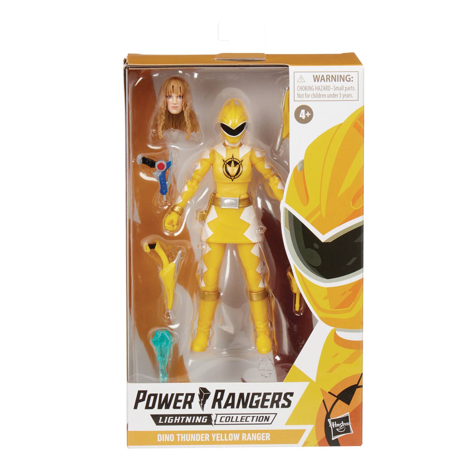 6 - inch Lightning Collection Premium Dino Thunder Yellow Ranger Figure