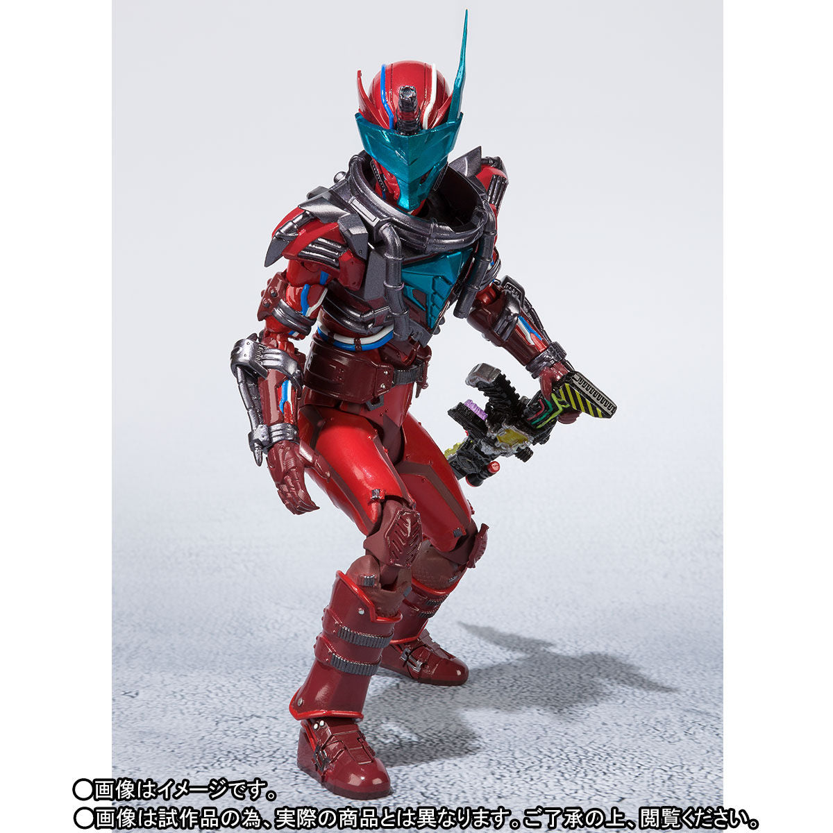 S.H. Figuarts Blood Stark - 3rd Build Figure with Weapons and Steam Effects