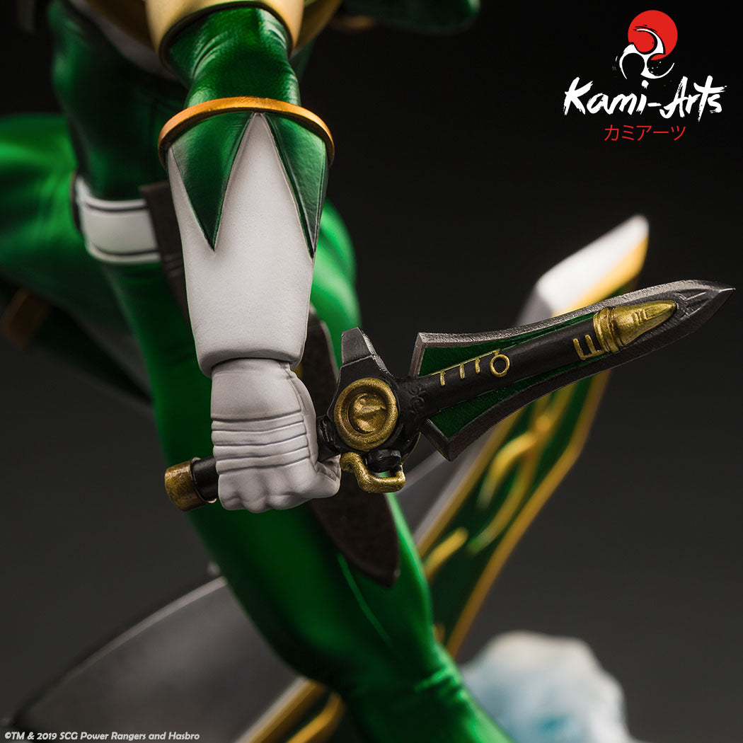Collectible Kami-Arts 1:6 Scale Mighty Morphin Power Rangers Green Ranger Statue