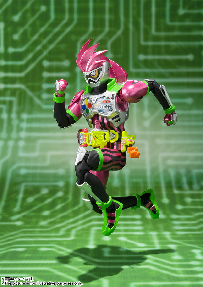 SH Figuarts Kamen Rider Ex - Aid Level 2 Action Gamer 20 Rider Kicks Re - release Version