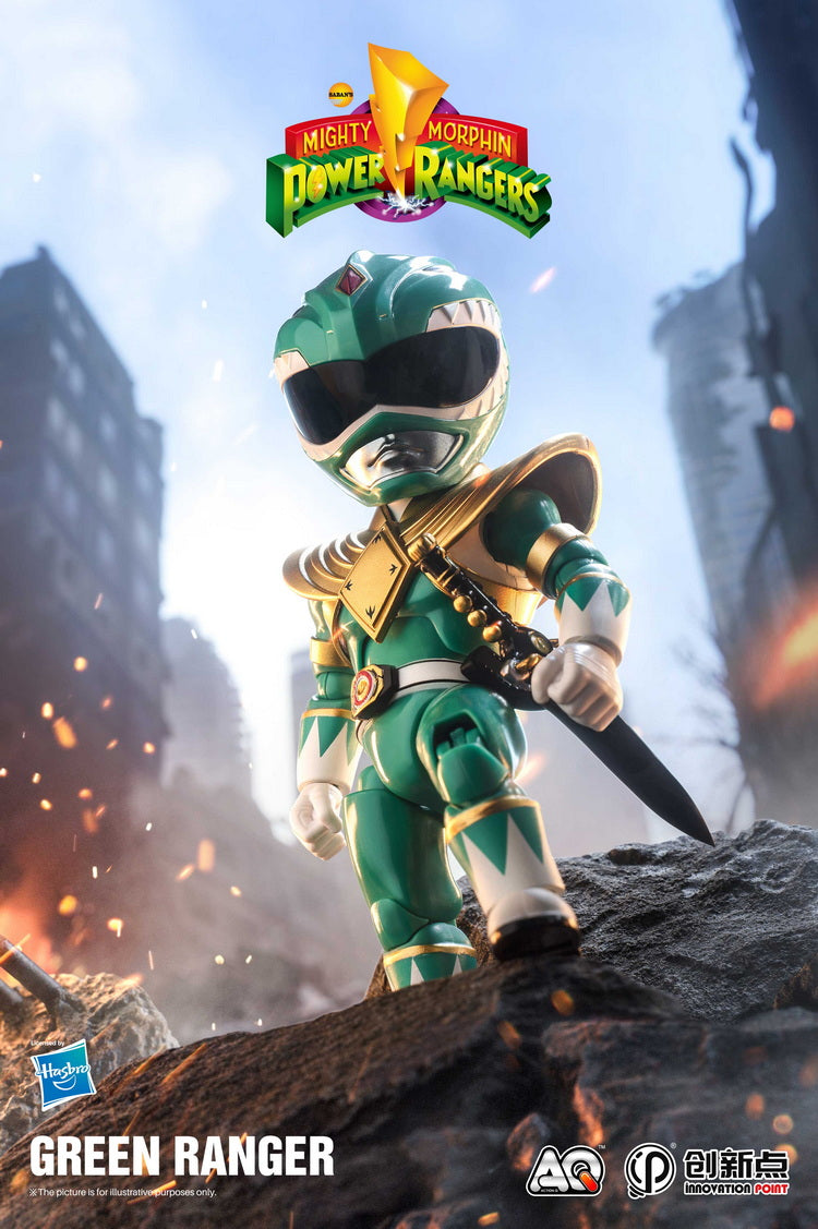 Action Figure - Mighty Morphin Green Ranger from Action Q Series
