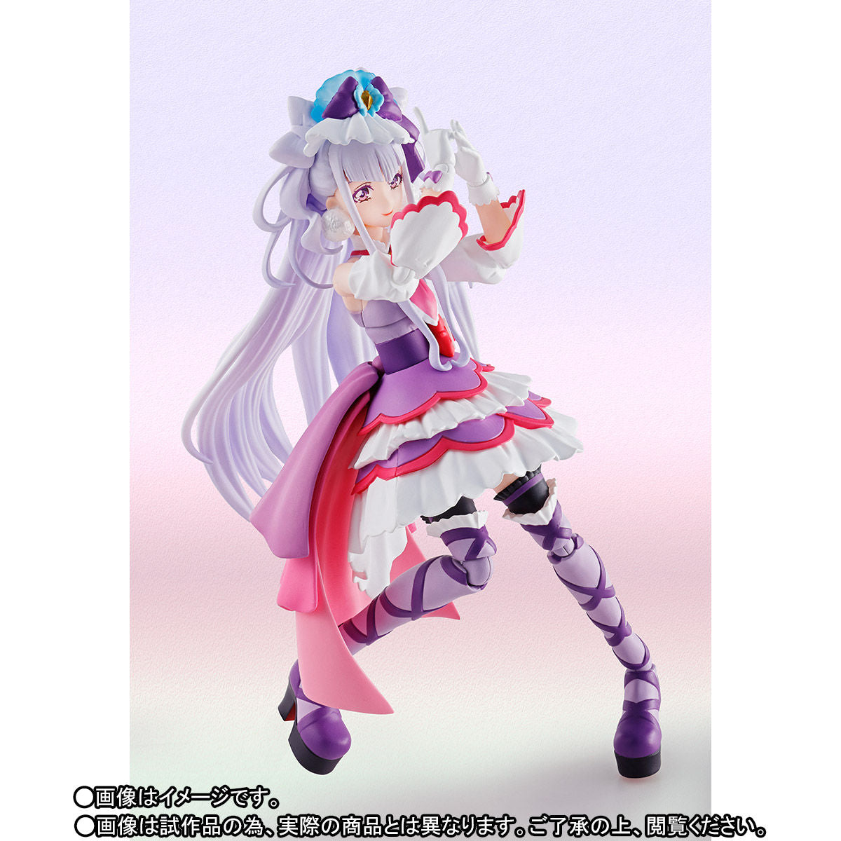 S.H. Figuarts Cure Amour with Hugtan and Twin Love Guitar Collectible
