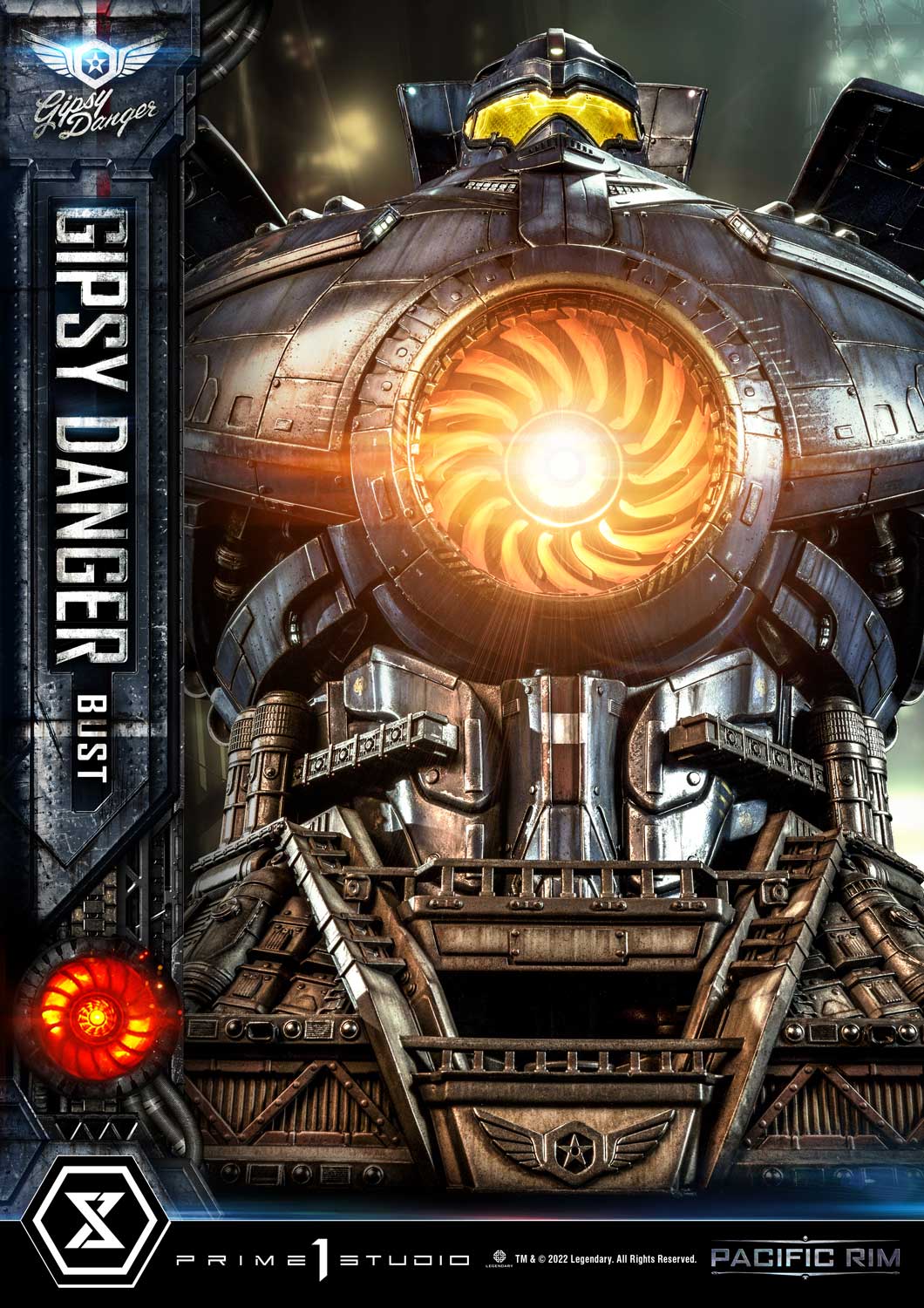 Pacific Rim Gipsy Danger Life - Size Bust Collectible Model
