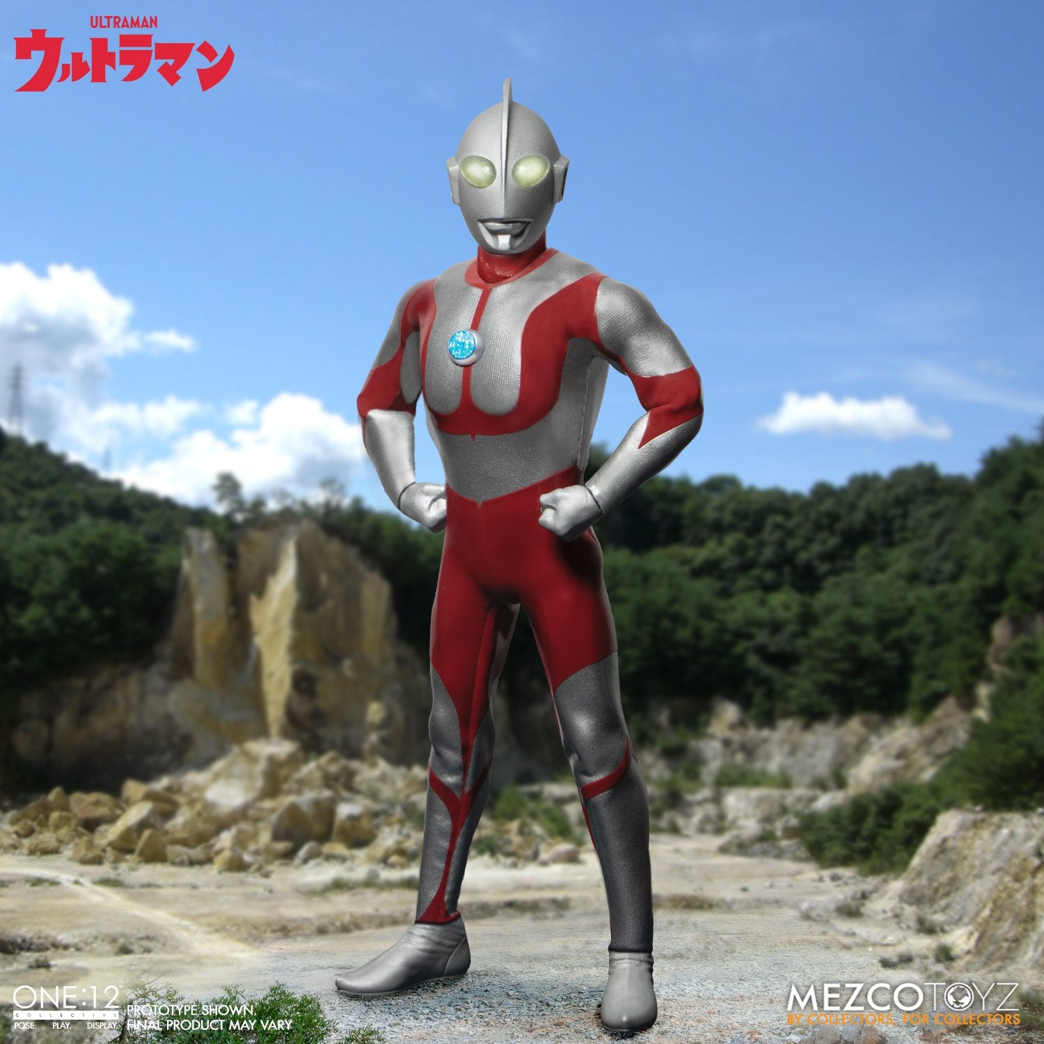 Mezco One:12 Collective Light - Up Ultraman Action Figure