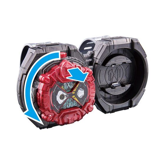 DX Compatible Driver and RideWatch Holder Set with Zi - O and Geiz RideWatches