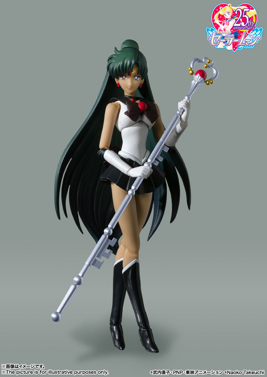 SH Figuarts Collectible Figure - Animation Color Edition of Sailor Pluto from Pretty Guardian Sailor Moon