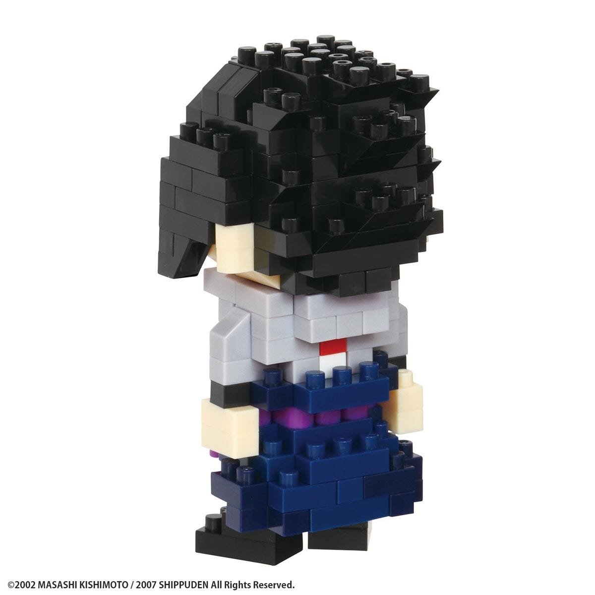Nanoblock Naruto Shippuden Sasuke Uchiha Building Kit - 200 Pieces