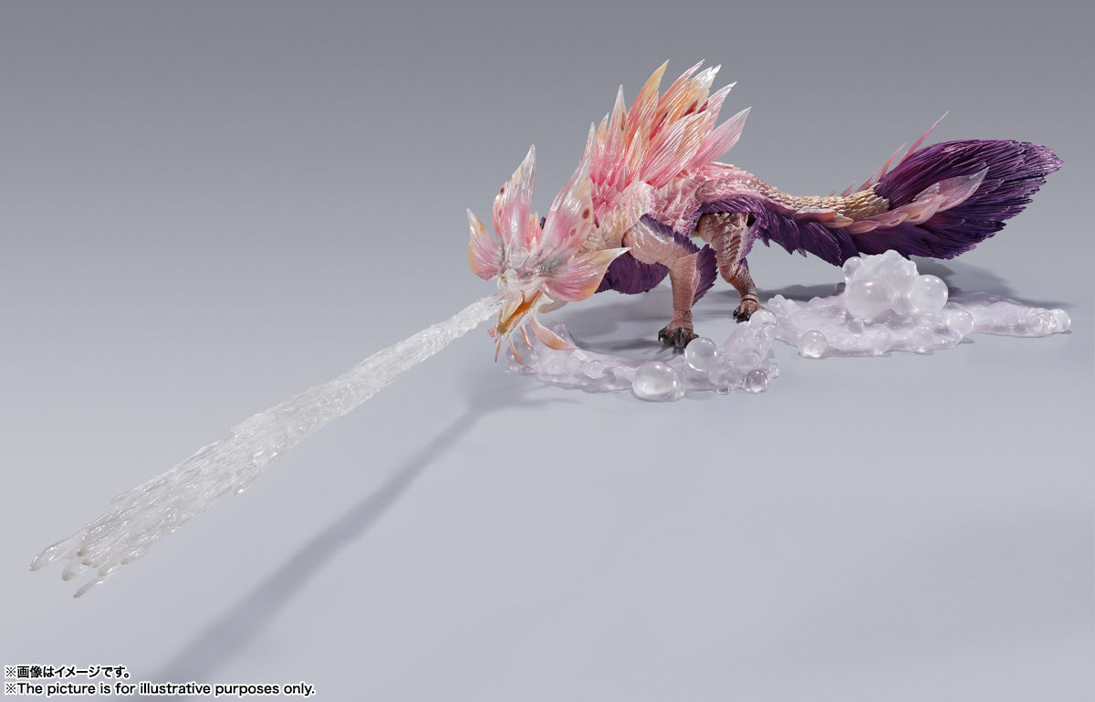 Bandai's S.H.Monsterarts Action Figure - Monster Hunter Mizutsune