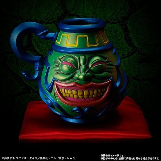 Hand - painted YuGiOh Pot of Greed Collectible