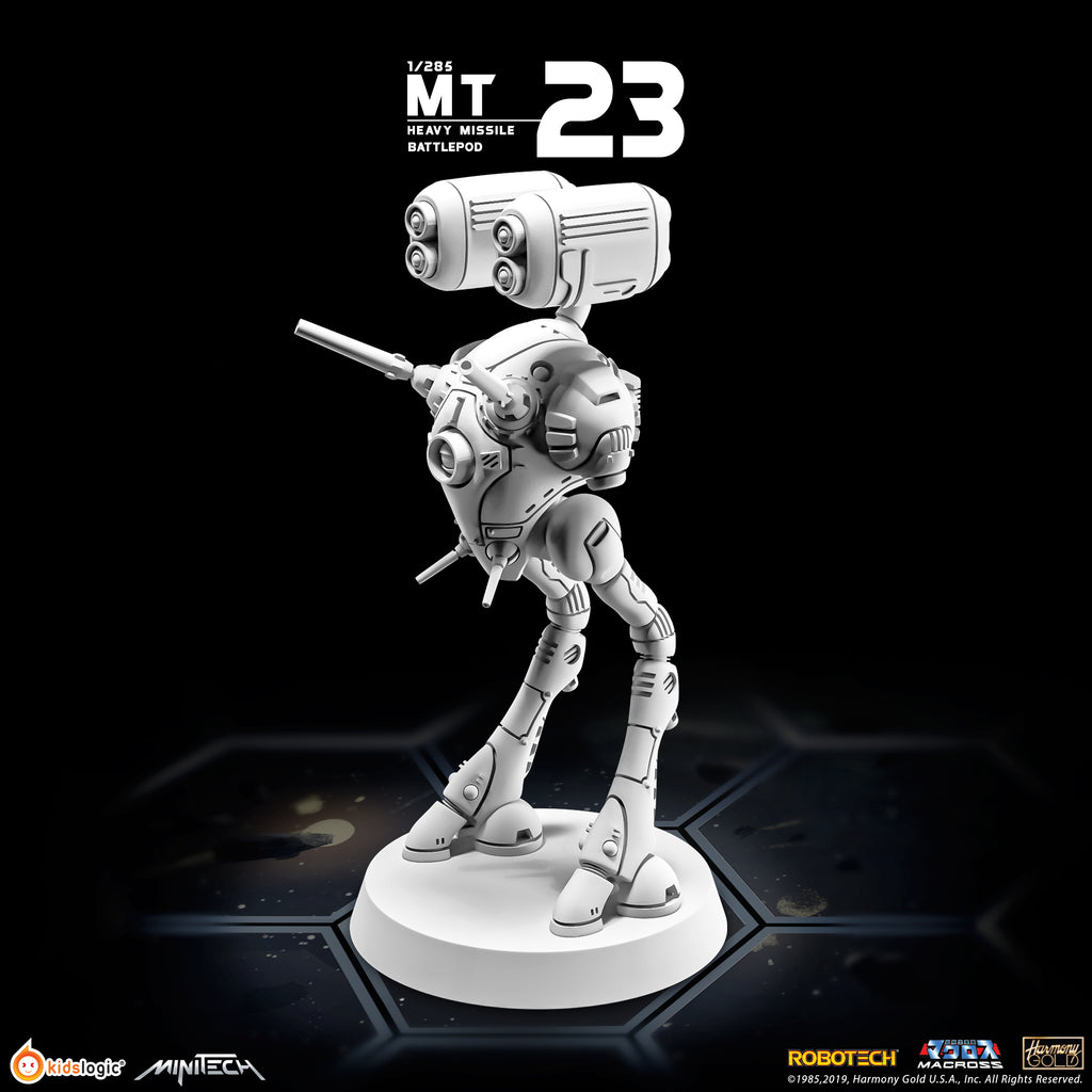 MiniTech MT23 Heavy Missile Battlepod Set: 3-Piece Collection