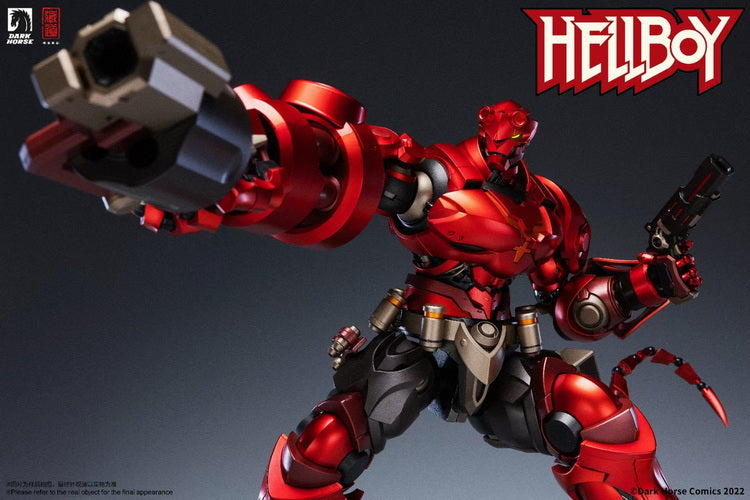 Collectible Zen x Black Horse - Diecast Hellboy Mech Action Figure