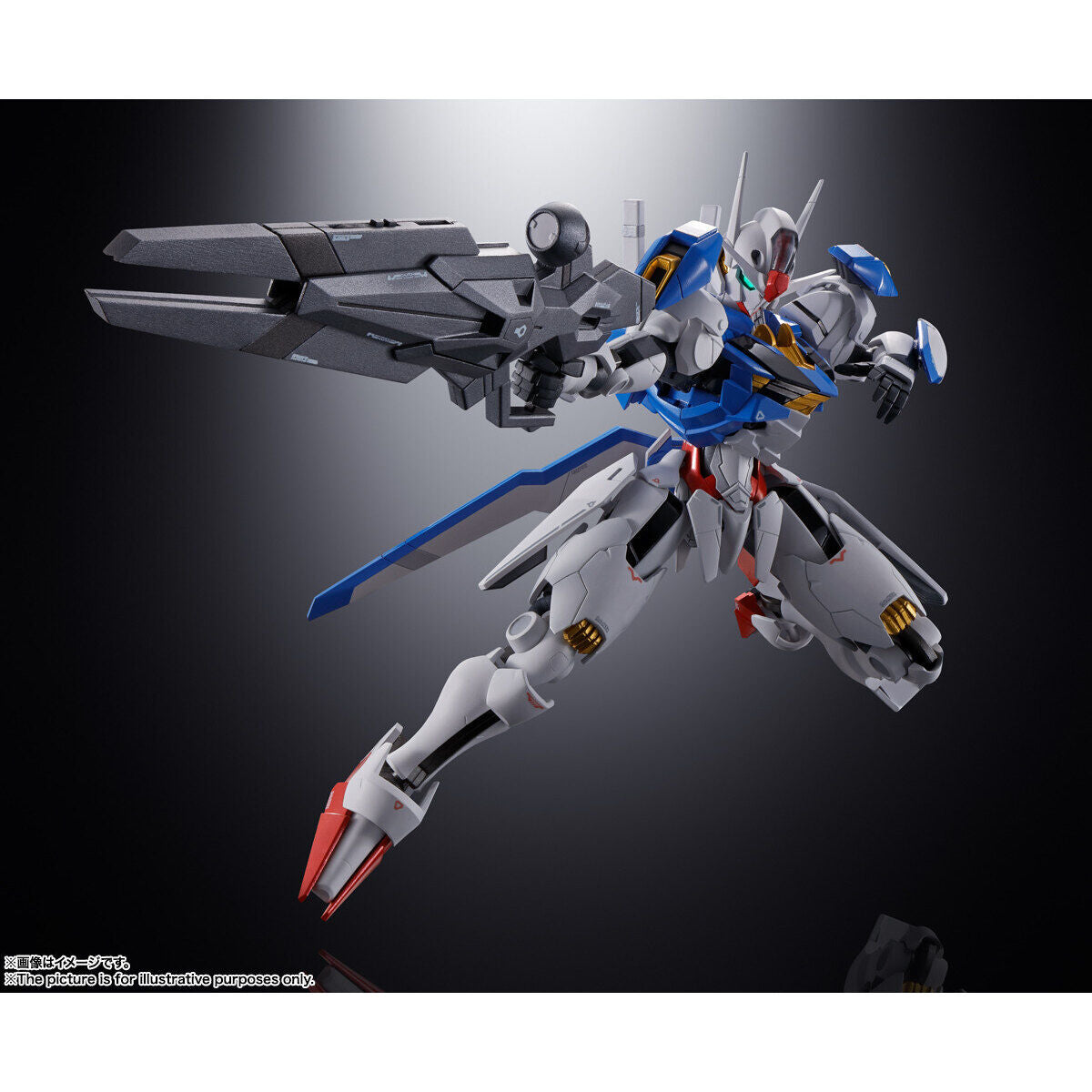 Chogokin Metal Figure - Gundam Aerial from The Witch From Mercury Anime Series