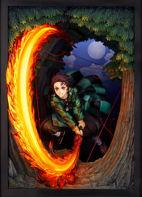 Authentic Tanjiro Kamado Figure: Hinokami Kagura Dance Pose