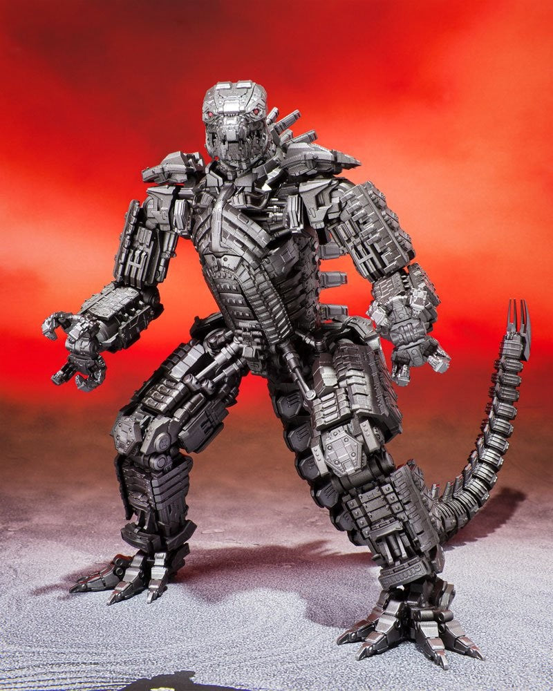 SH MonsterArts Collectible Mechagodzilla Figurine from the 2021 Movie Godzilla VS Kong