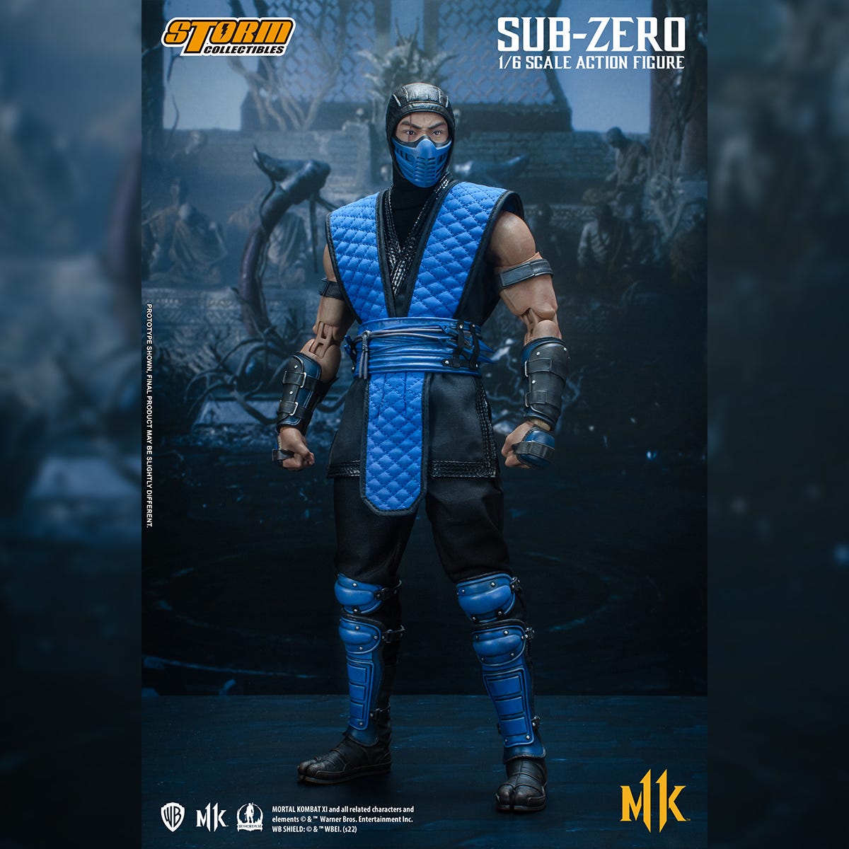 1/6 Scale KLASSIC Sub-Zero Action Figure from Mortal Kombat 11 by Storm Collectibles