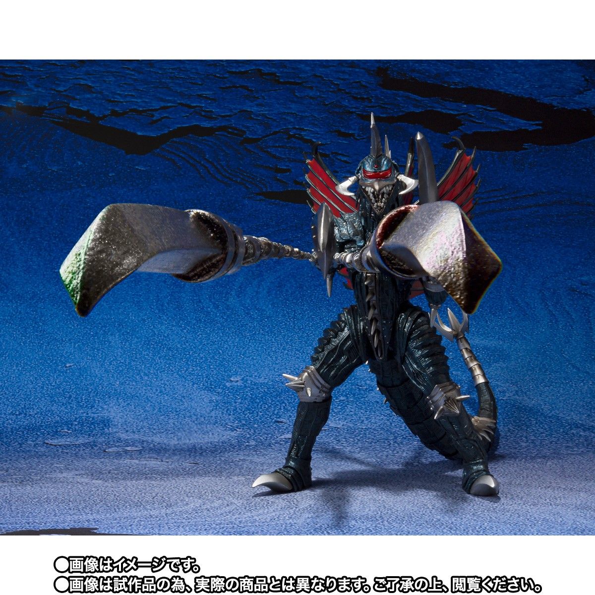 SH MonsterArts 2004 Great Decisive Battle Version Gigan - Godzilla Monster Wars Figure