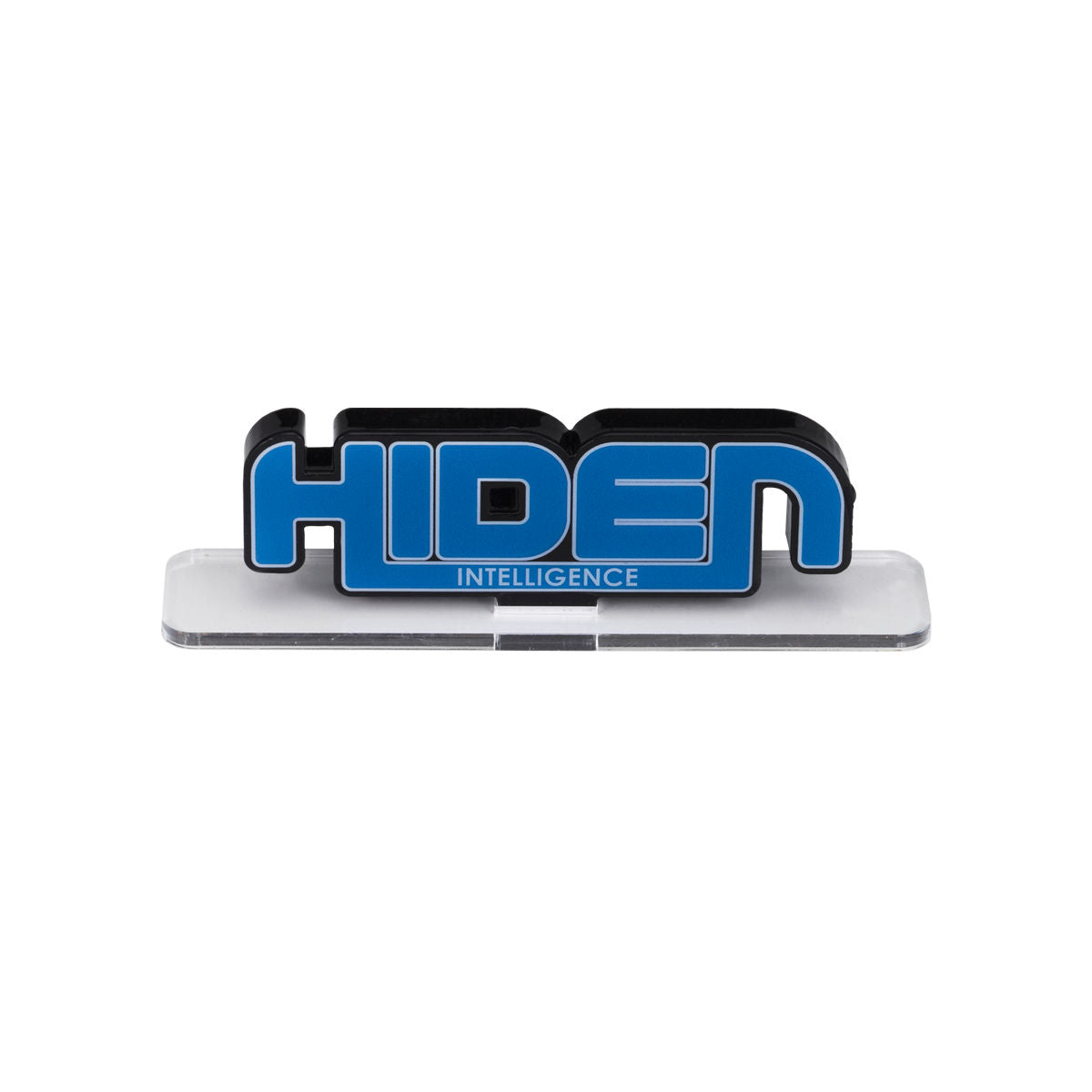Zero One Hiden Intelligence Stylish Acrylic Logo Display Stand