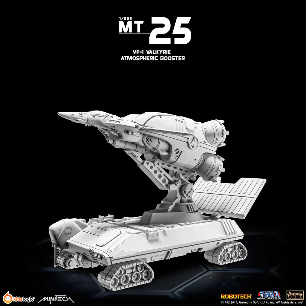 Miniature Collectible Minitech MT25 Veritech VF - 1 Valkyrie Atmospheric Booster Model