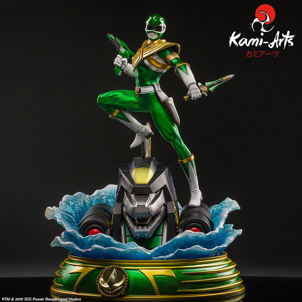 Collectible Kami-Arts 1:6 Scale Mighty Morphin Power Rangers Green Ranger Statue