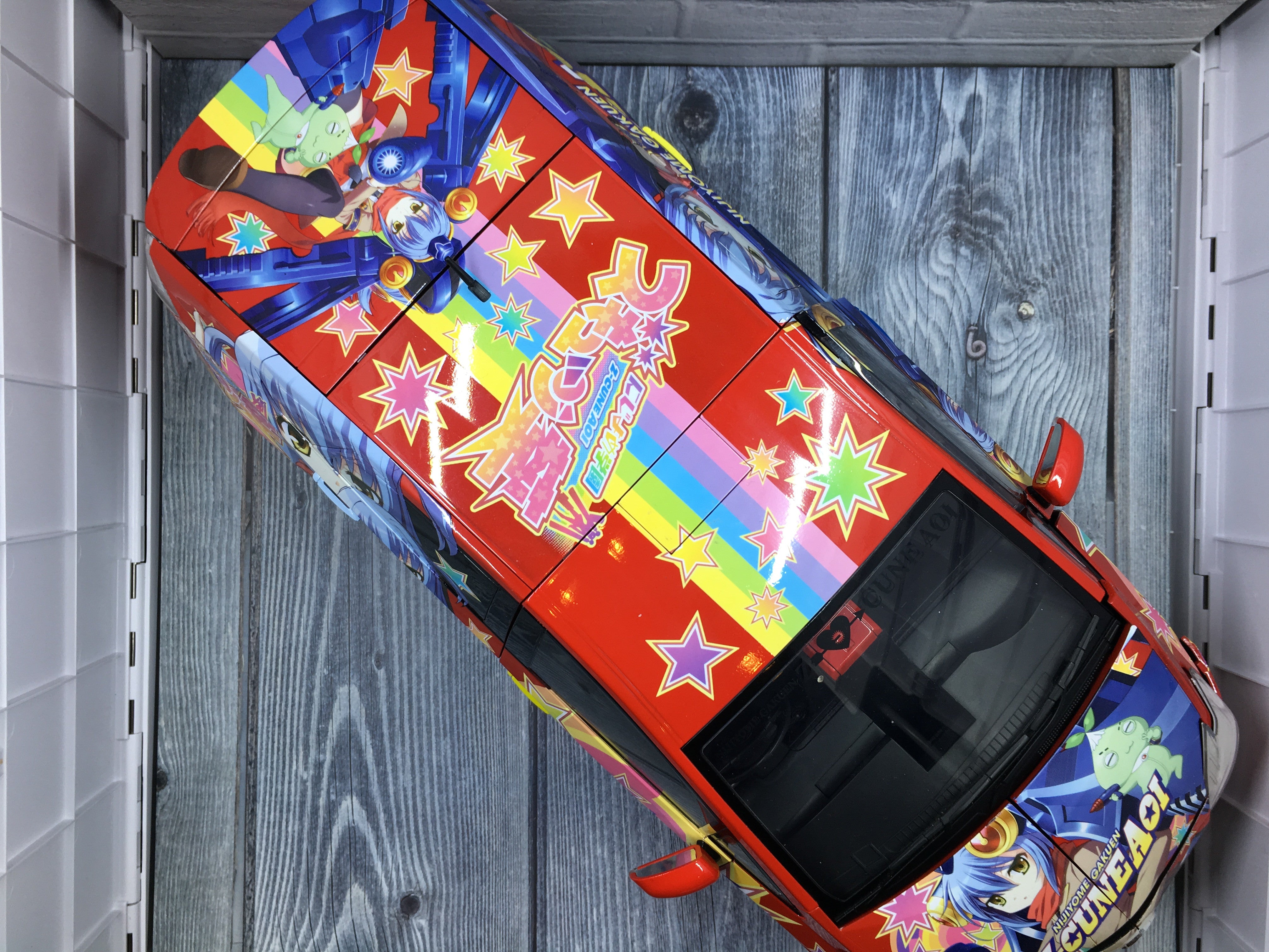 Gigantic Akibaranger Tamashii Figuart Itasha Robo Mecha with Accessories