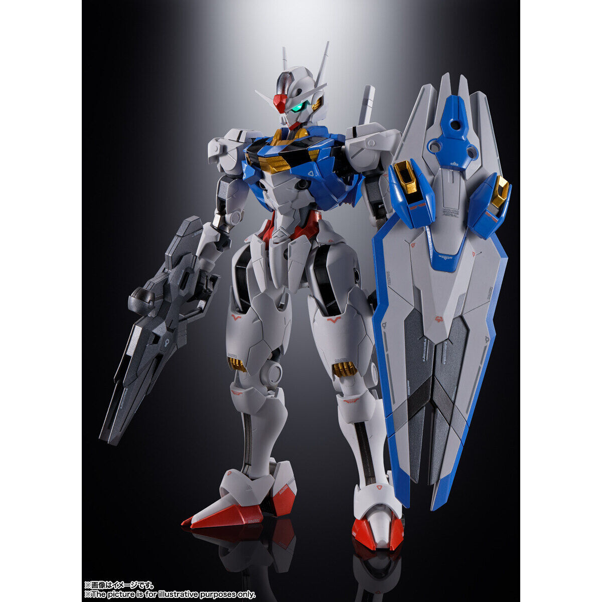 Chogokin Metal Figure - Gundam Aerial from The Witch From Mercury Anime Series