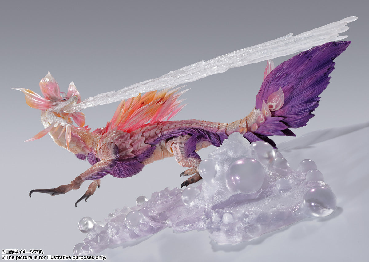 Bandai's S.H.Monsterarts Action Figure - Monster Hunter Mizutsune