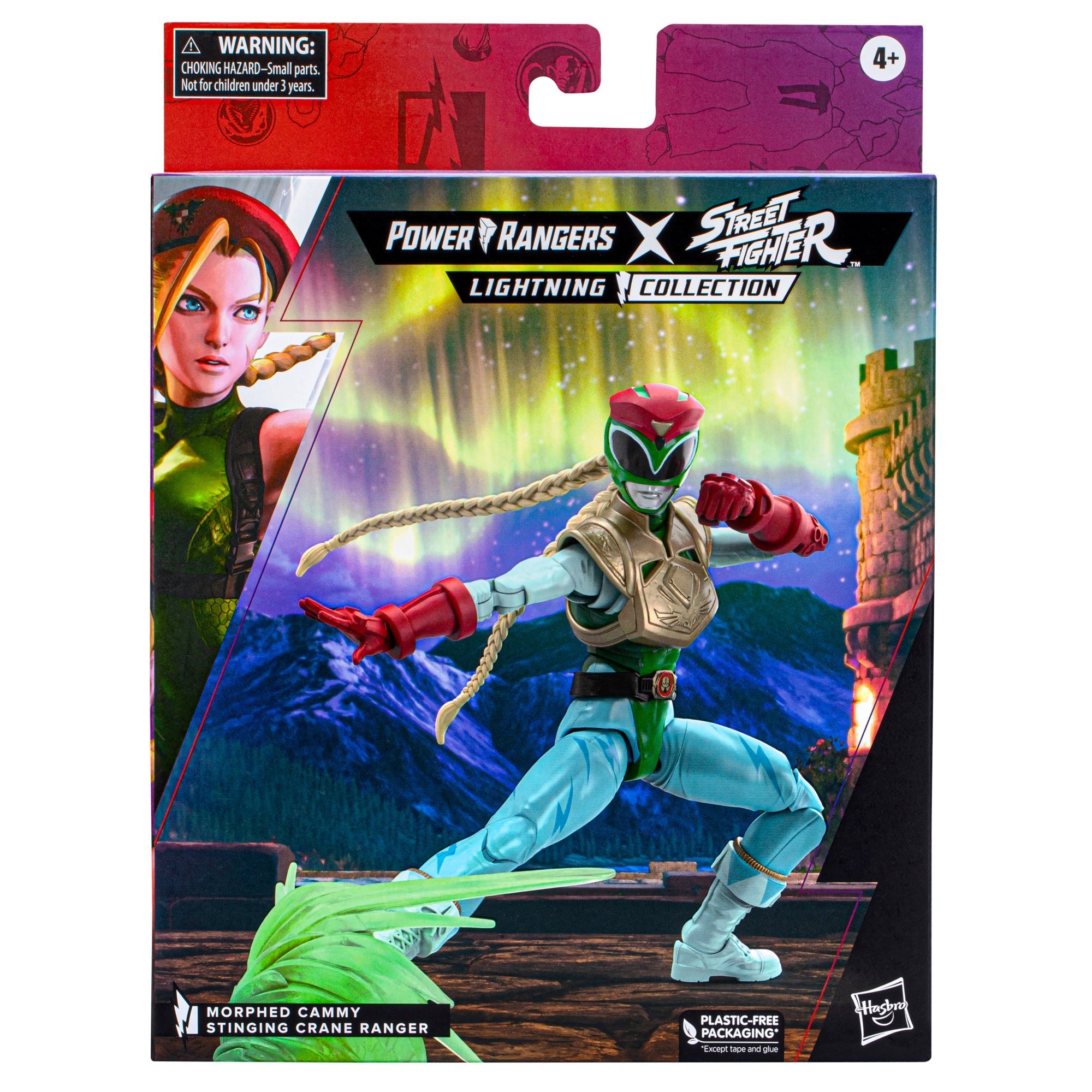 6 - inch Lightning Collection Morphed Stinging Crane Ranger Cammy Action Figure