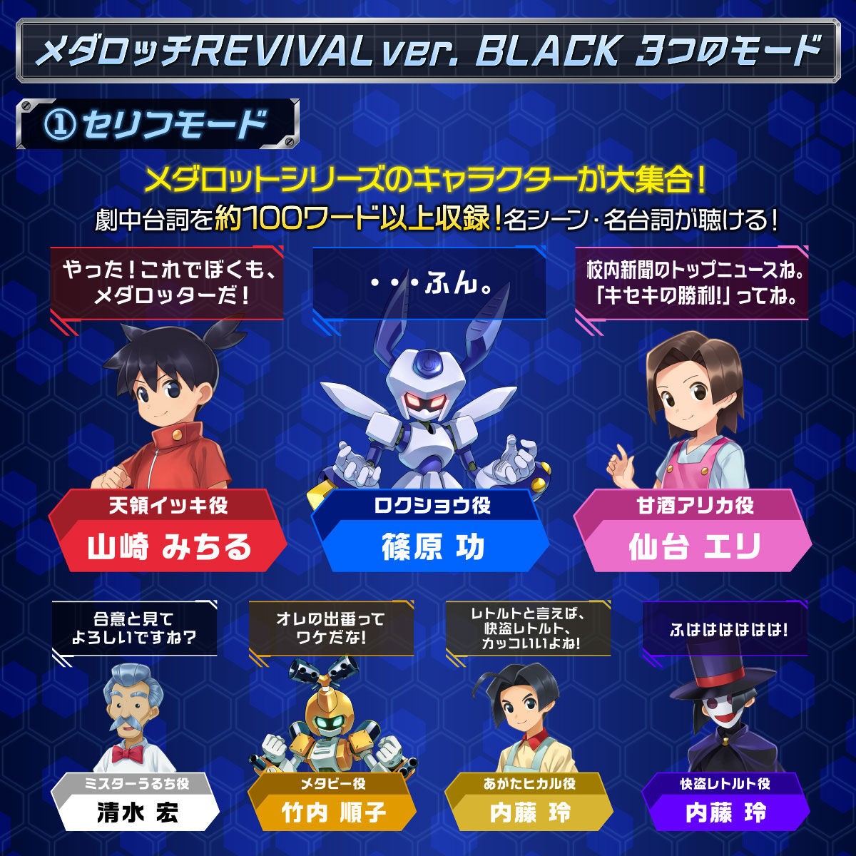 Revived Black Version Medabot Medawatch with Special Features