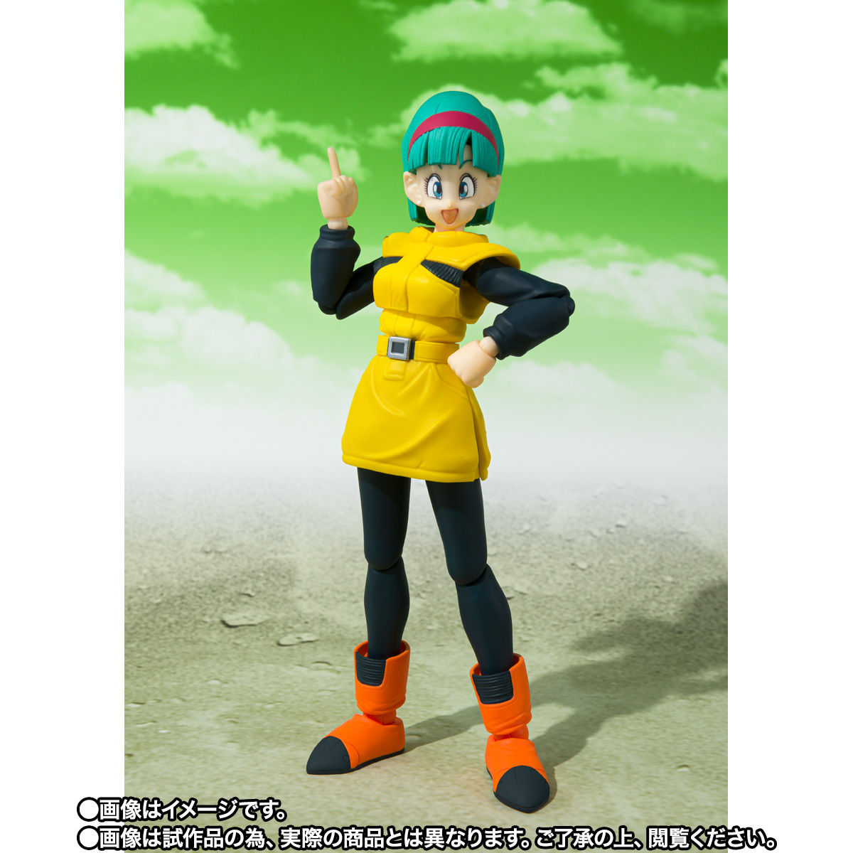 SH Figuarts Action Figure - Bulma on the Journey to Planet Namek