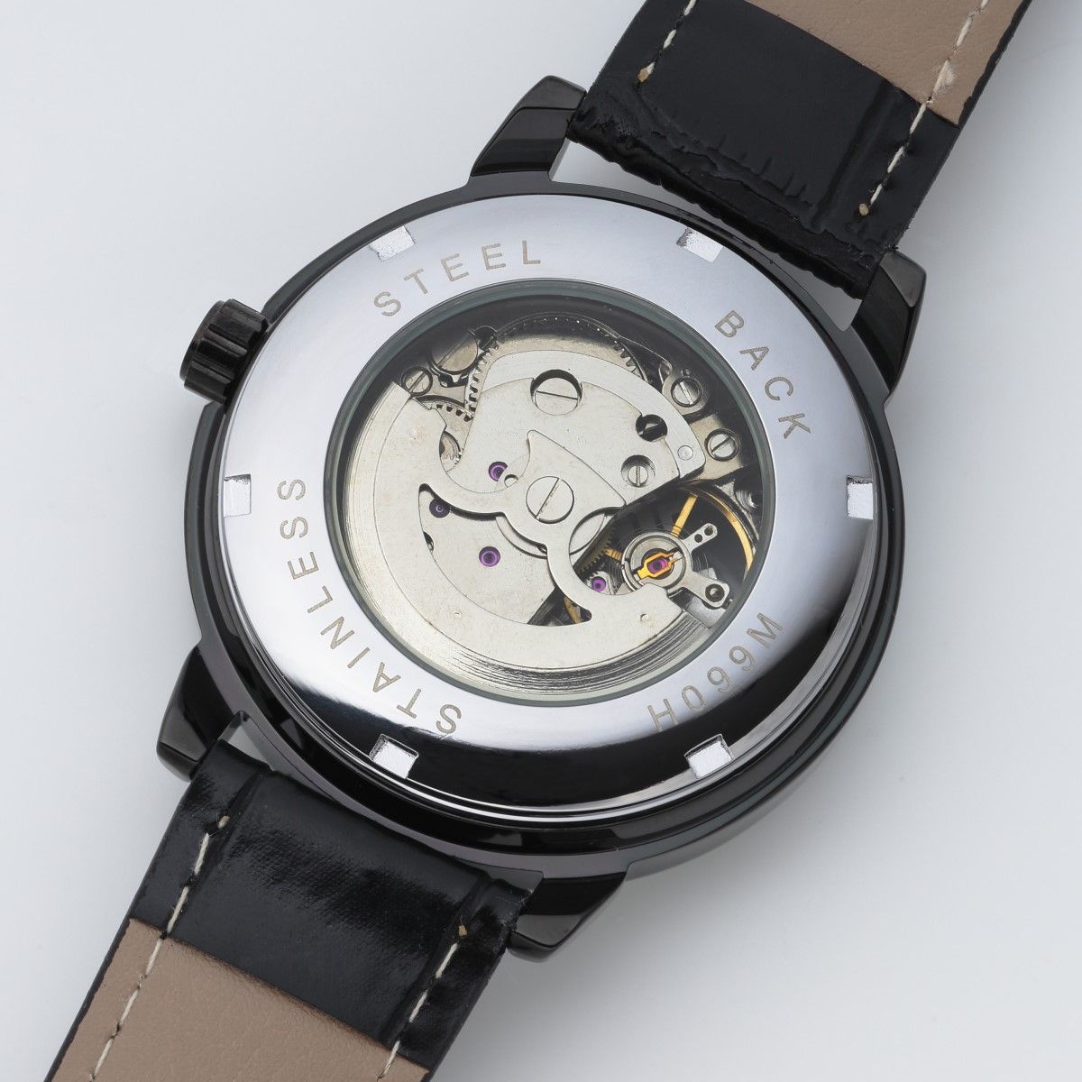 Principe Prive Luxury Skeleton-style 20mm Mechanical Wristwatch - Metsuboujinrai Collection