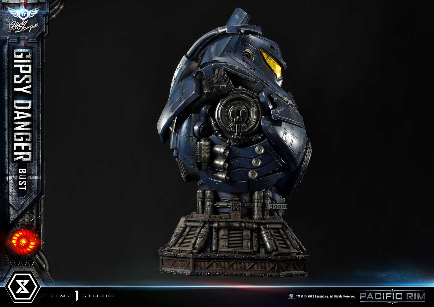 Pacific Rim Gipsy Danger Life - Size Bust Collectible Model