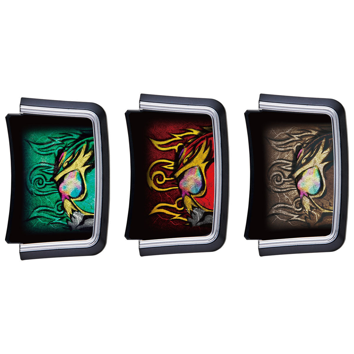 Complete Set of CSM Kureshima Lock Seeds with Faceplates