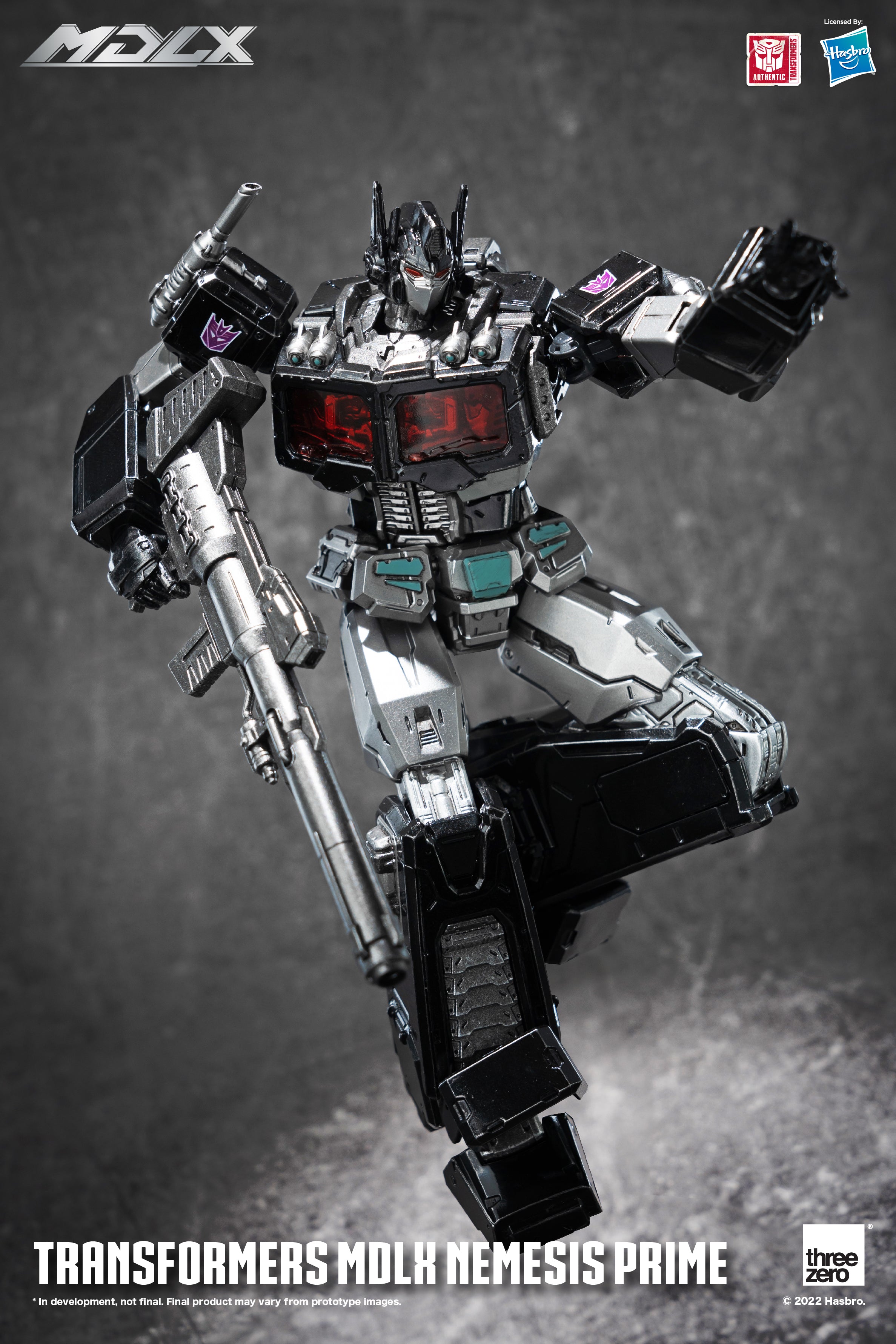 Threezero MDLX Series - 7-Inch Tall Transformers Nemesis Prime Figure