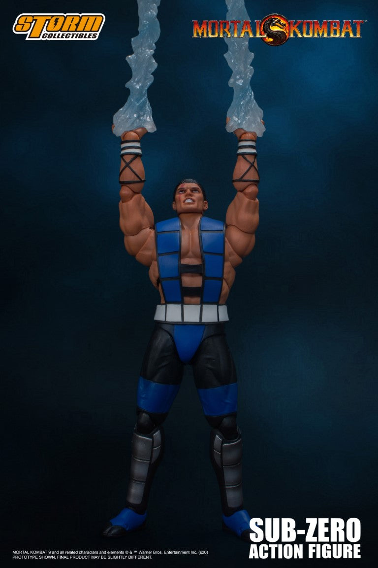 Unmasked Sub - Zero Action Figure from Mortal Kombat 3