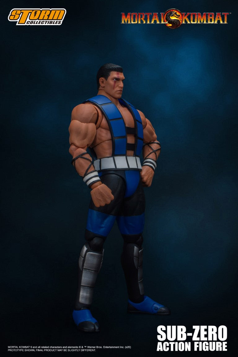 Unmasked Sub - Zero Action Figure from Mortal Kombat 3