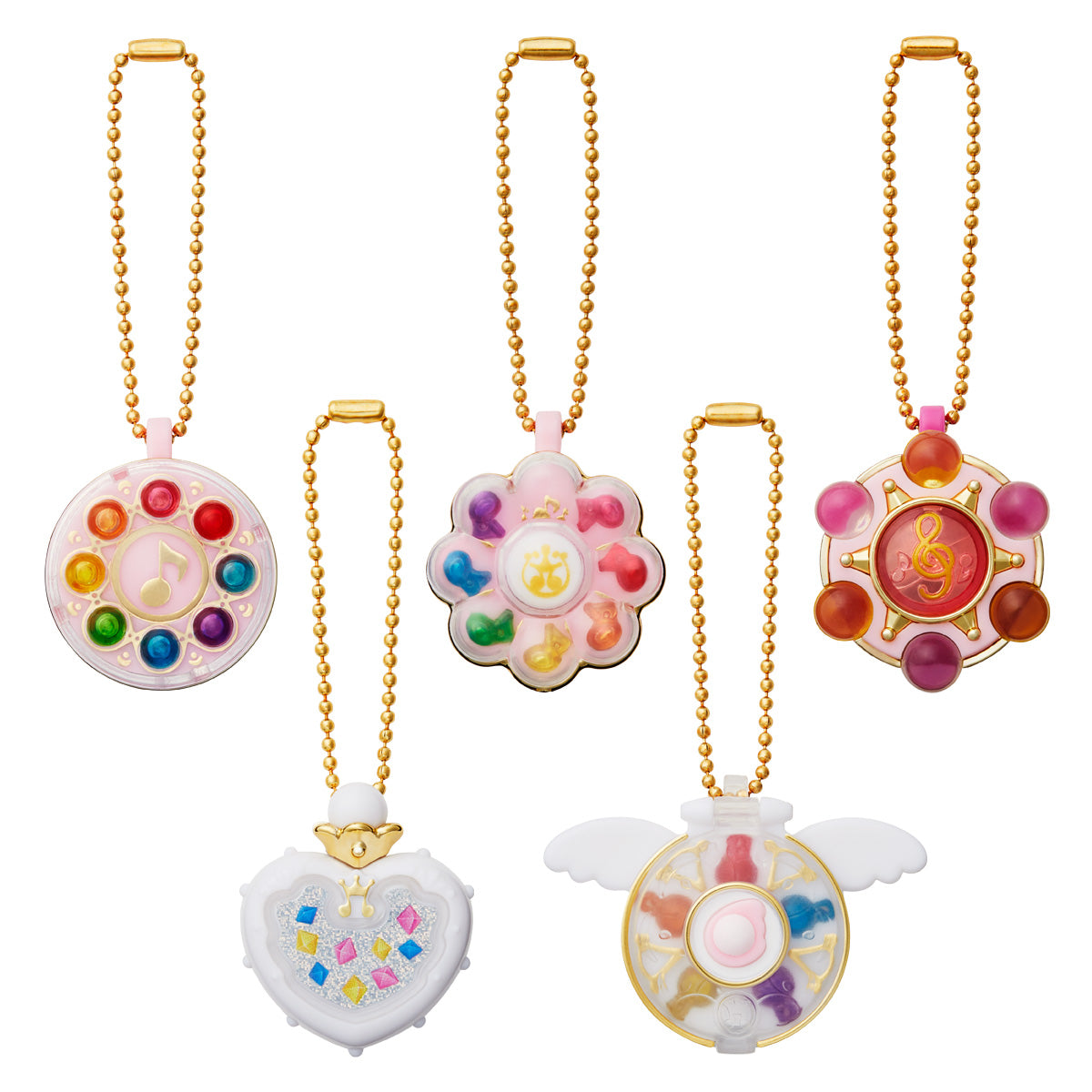 Magical Ojamajo Doremi Character Charm Jewelry Set