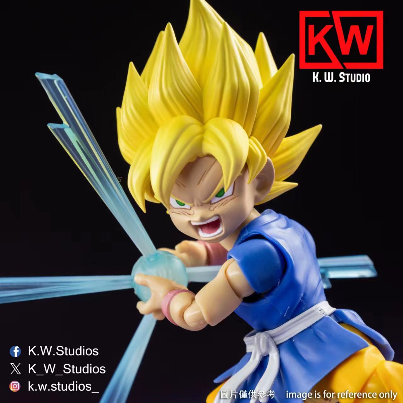 KW Studio KW003 Super Ape Levels 1 and 2 Headset - Optional Upgrade Parts for SH Figuarts Son Goku GT