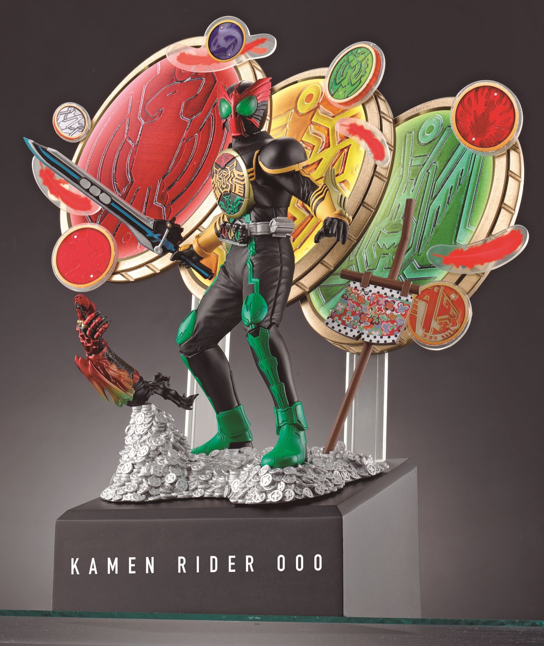 10th Anniversary Edition Kamen Rider OOO Ichiban 6 - Foot Tall Statue