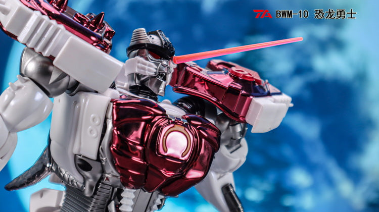 TransArt BWM - 10 Cool Metal Dinosaur Transforming to Bad - ass Robot