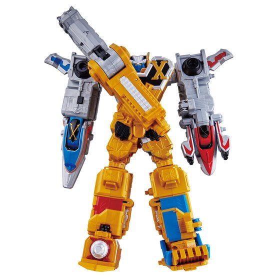 DX X Train Fire - 7th Ranger's Mecha for X Emperor Configuration