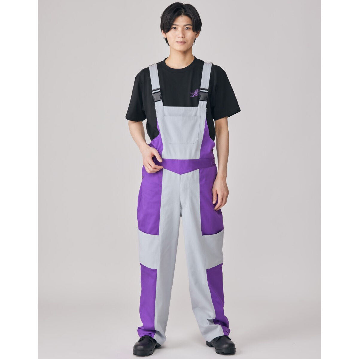 Boon Brand Violet Colored Pit Crew Work Overalls for Men and Women