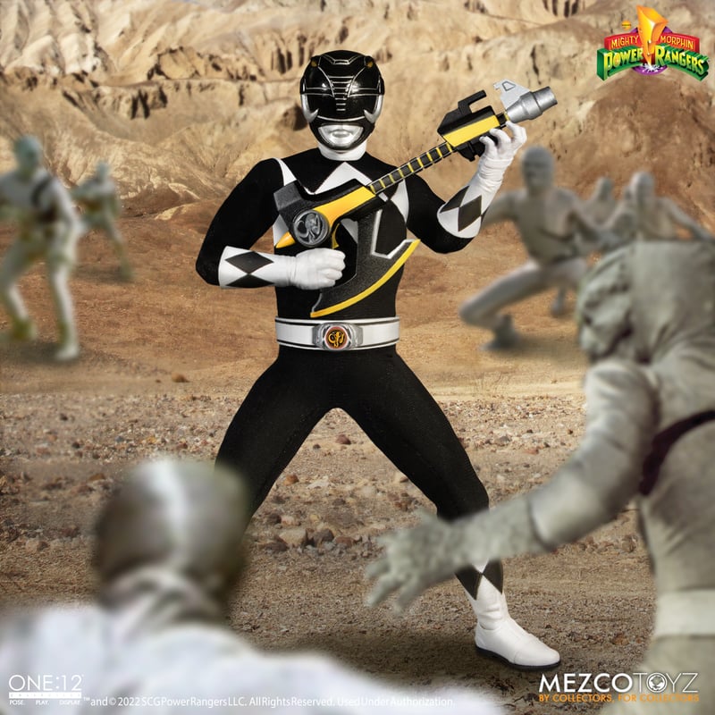 Mezco One:12 Collective Premium Mighty Morphin Power Rangers Deluxe Boxed Figure Set